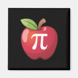 Apple Pi - Math Lovers' Math Teachers Pi Day Magnet