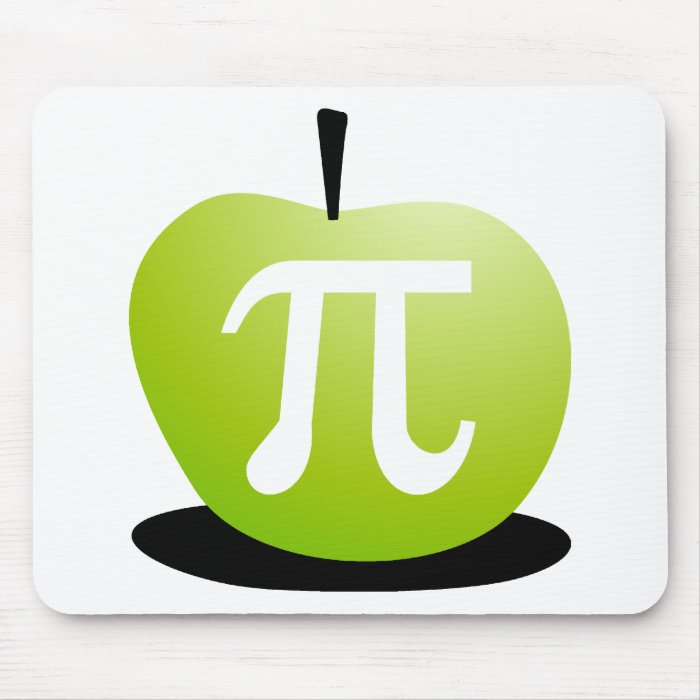 Apple Pi Mouse Pads