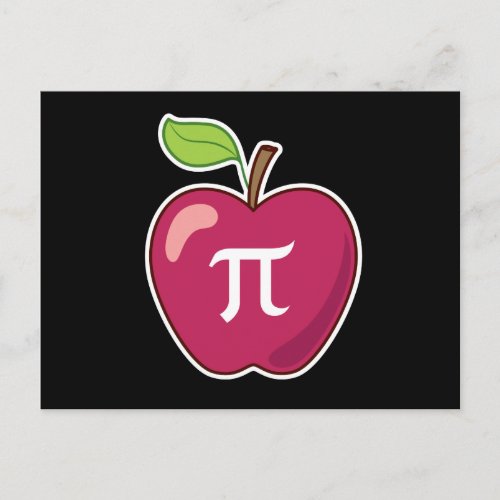 Apple Pi Postcard