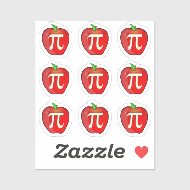 Apple Pi Sticker (Sheet)