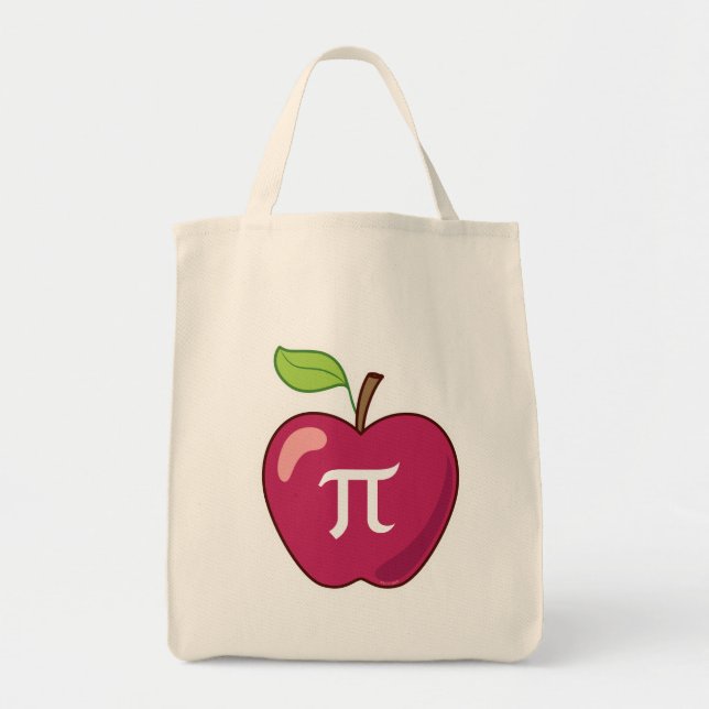 Apple Pi Tote Bag (Front)