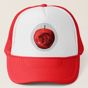 Apple_pi Trucker Hat by auraclover at Zazzle