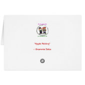 ‘Apple Picking’ (A Cards (Back Horizontal)