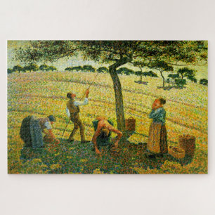 Apple Picking at Eragny by Pissarro-Edition 2 Jigsaw Puzzle