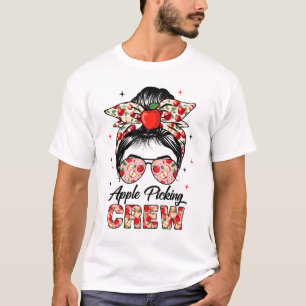 Apple Picking Crew Fall Apple Orchard Women Harves T-Shirt
