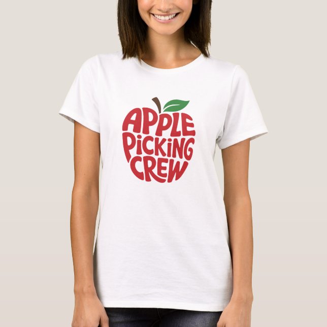 Apple Picking Crew T-Shirt (Front)