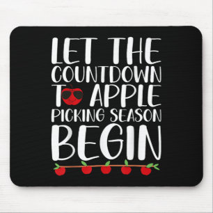 Apple Picking Season 2025 Fall Orchard Harvest Fun Mouse Pad