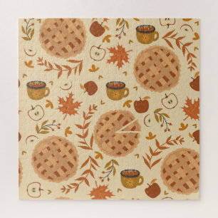 Apple Pie Autumn: Vintage Graphics Jigsaw Puzzle