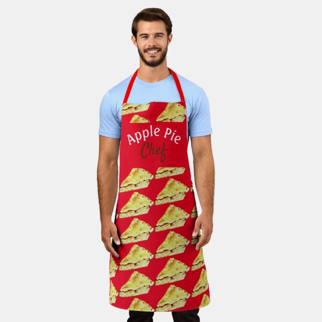 Apple Pie Chef Apron (Worn)
