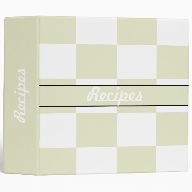 Apple Pie Colors 3 Ring Binder (Front/Spine)