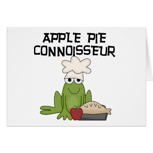 Apple Pie Connoisseur Tshirts and Gifts (Front Horizontal)