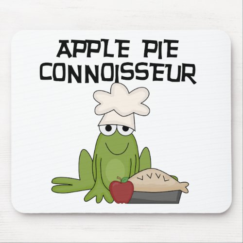 Apple Pie Connoisseur Tshirts and Gifts Mouse Pad