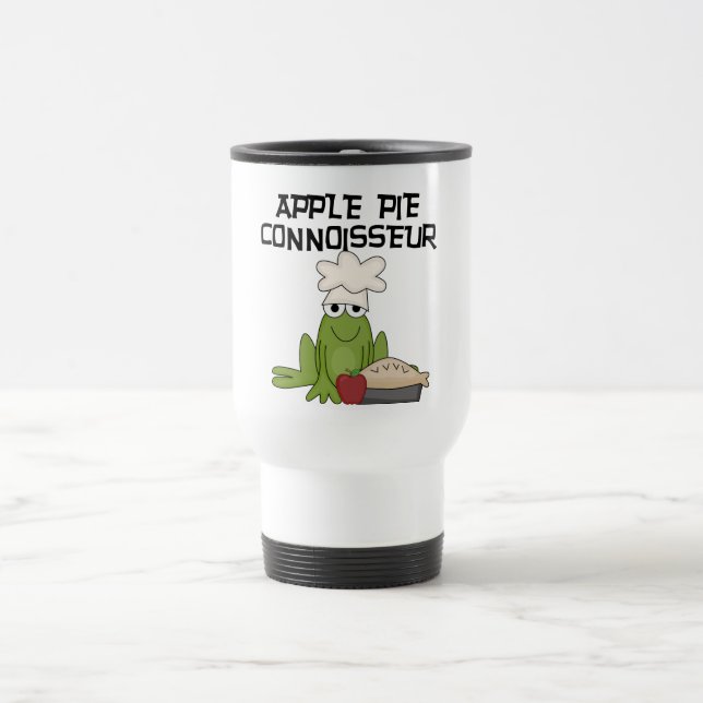 Apple Pie Connoisseur Tshirts and Gifts Travel Mug (Center)