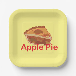 Apple Pie Dessert Party Paper Plates