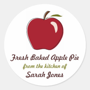 Apple Pie, From the Kitchen Of, Labels