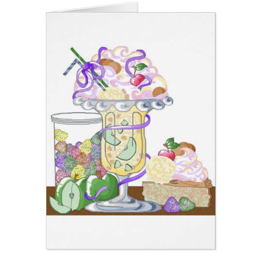 Apple Pie High Shake Card