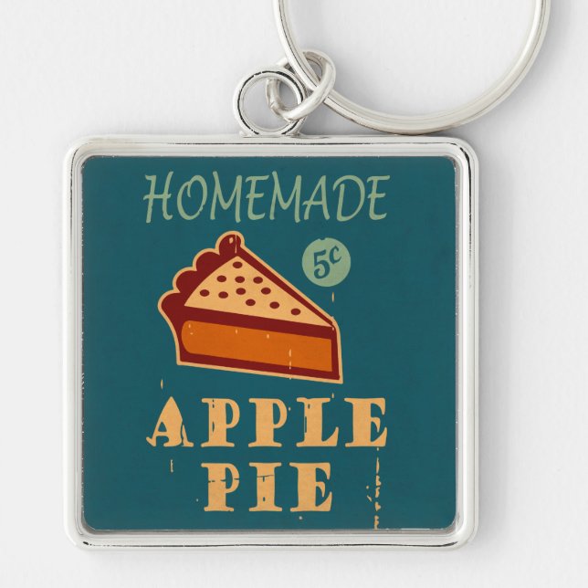 Apple Pie Keychain (Front)