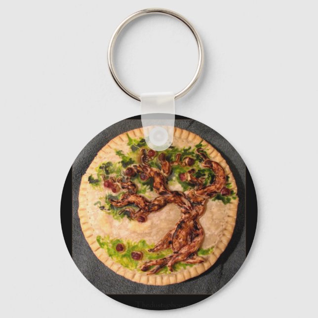 Apple Pie Keychain (Front)