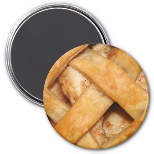 Apple pie lattice crust magnet
