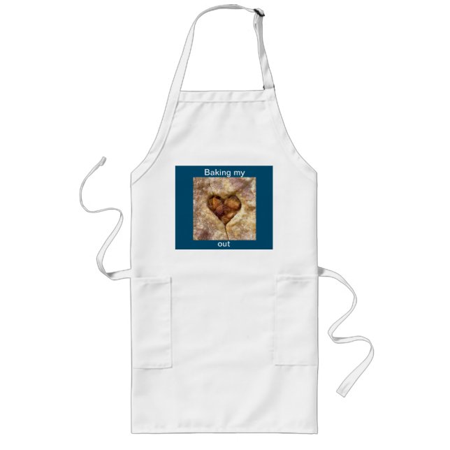 Apple pie long apron (Front)