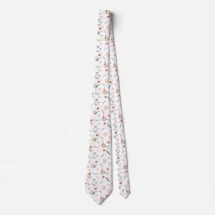 Apple Pie Lover Pattern Neck Tie