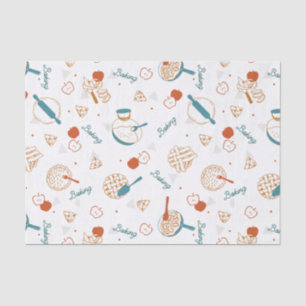 Apple Pie Lover Pattern Tissue Paper