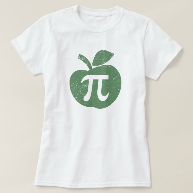 Apple Pie Pi Day T-Shirt (Design Front)