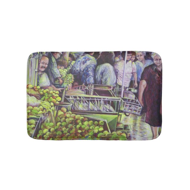 Apple Pie requires Apples Bathroom Mat (Front)