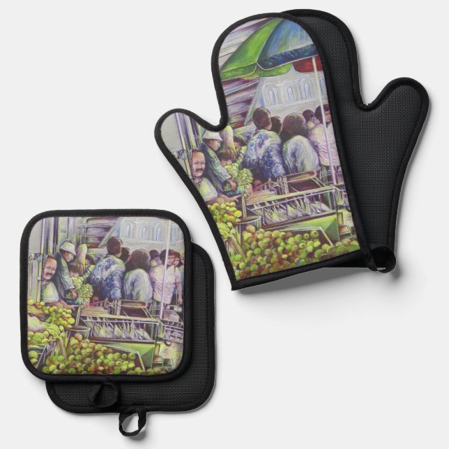 Apple Pie Requires Apples  Oven Mitt & Pot Holder Set (Front/Back)