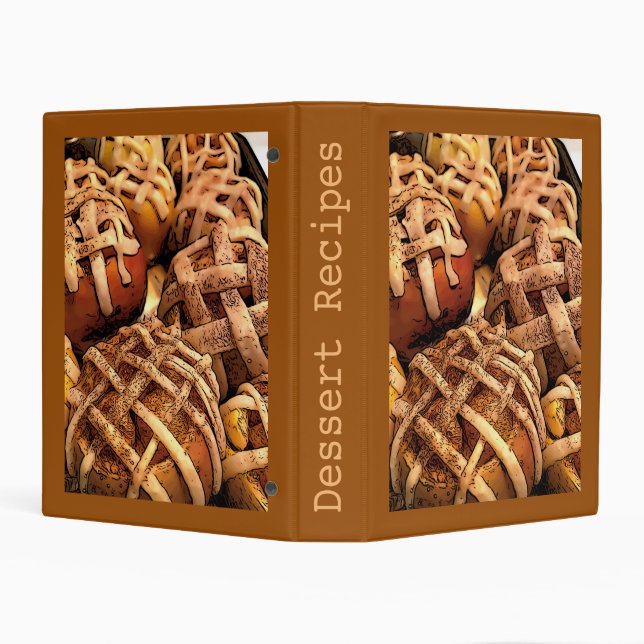 Apple Pie Tarts Mini Binder (Background)