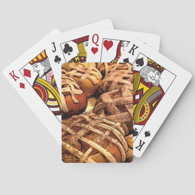 Apple Pie Tarts Poker Cards (Back)