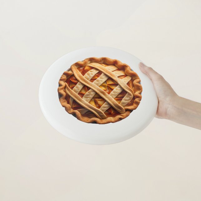 Apple Pie Wham-O Frisbee (In Hand)