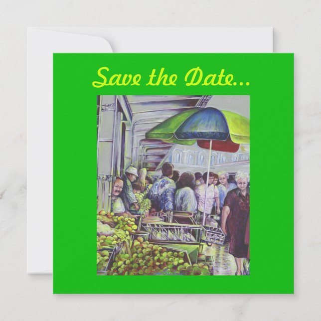 Apple Pies requires Apples, Misloc Save The Date (Front)