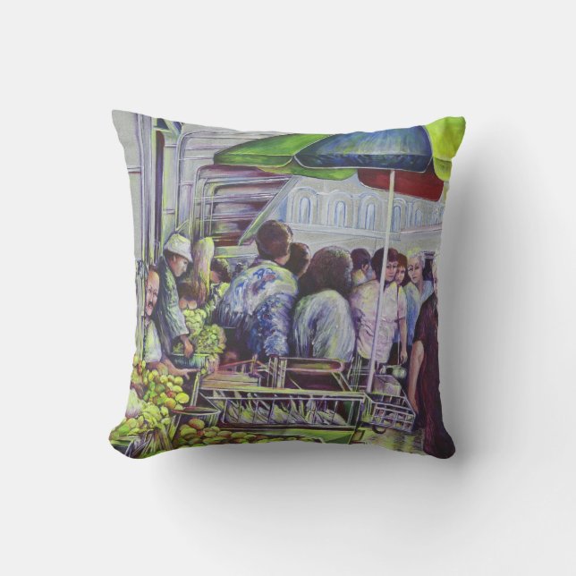 Apple Pies requires Apples, Misloc Throw Pillow (Front)