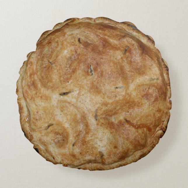 Apple Pies Round Pillow (Front)