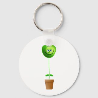 Apple Plant Keychain