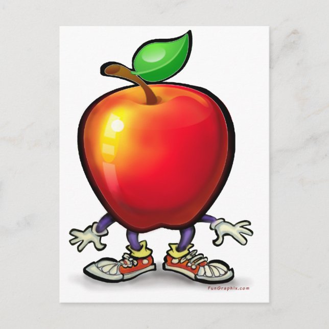 Apple Postcard (Front)