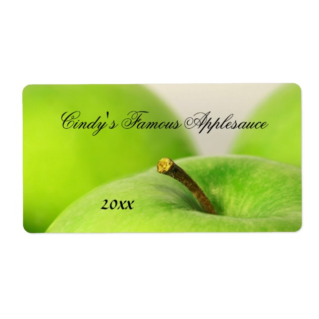 Apple preserves label (Front)