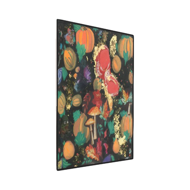 Apple & Pumpkin Spice Fall Metal Print (3/4)