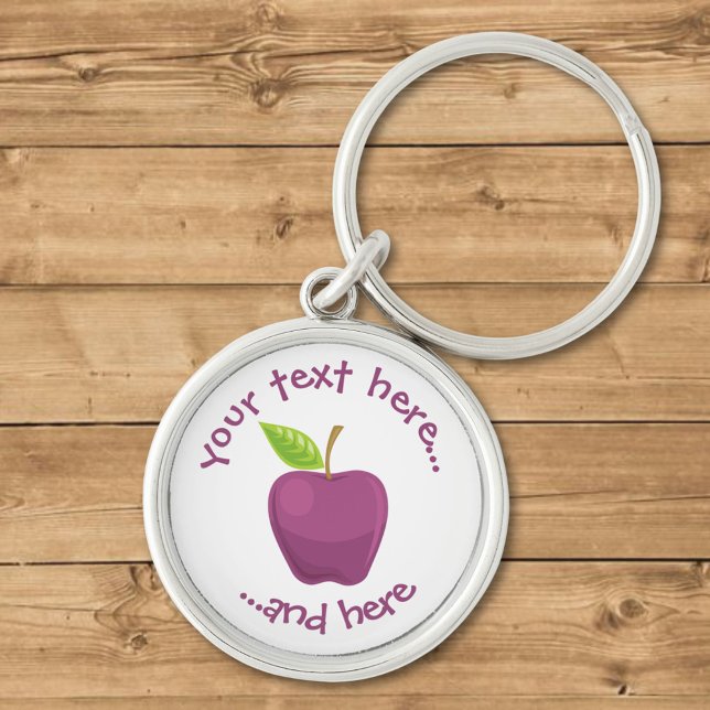 Apple Purple Keychain (Creator Uploaded)