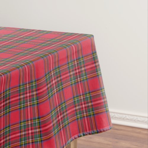 Apple Red Plaid  Tablecloth