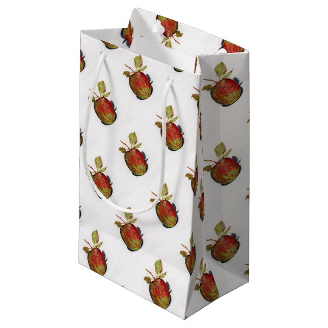 Apple Small Gift Bag (Front Angled)
