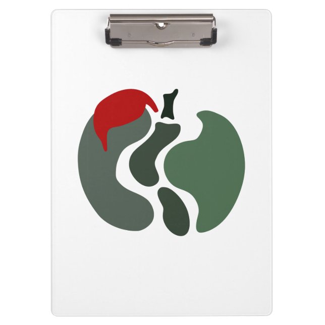Apple Spitting Clipboard (Front)