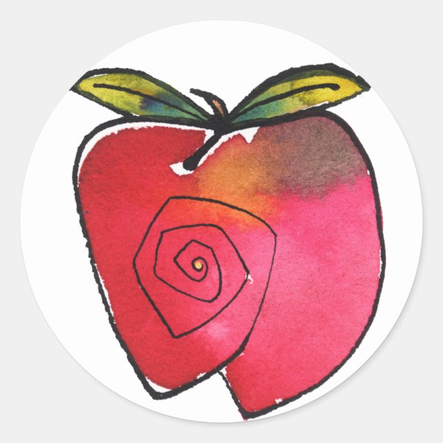Apple Sticker (Front)