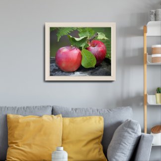 Apple Still Life Photography Poster
