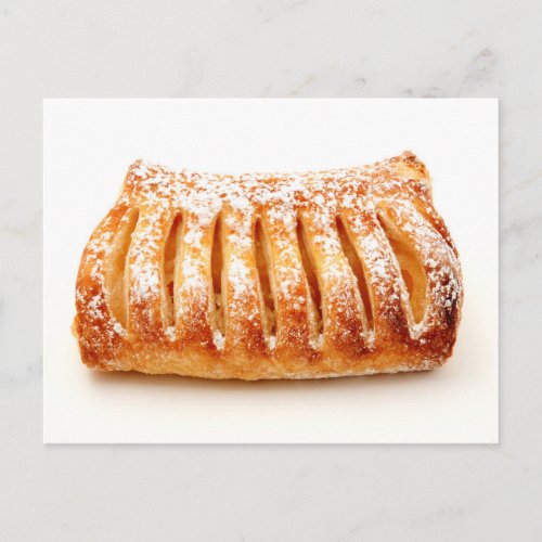 Apple strudel postcard