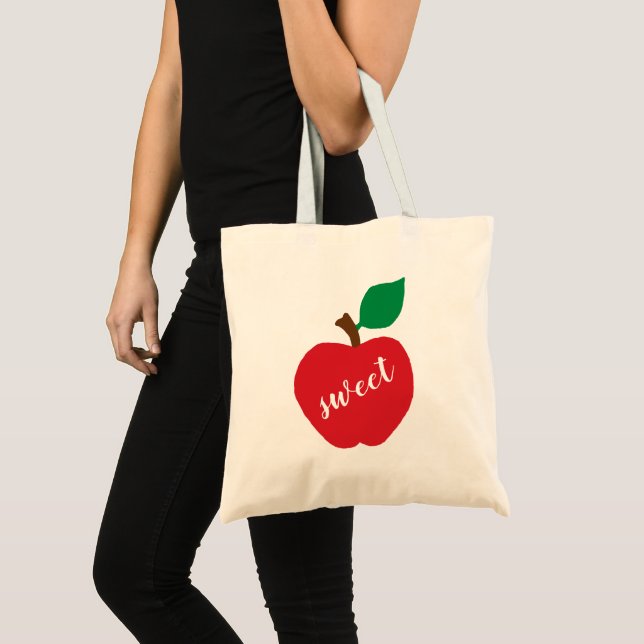 Apple Sweet Farm Teacher Tote Bag (Front (Product))