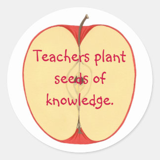 Apple, Teachers Plant Seeds of Knowledge Stickers