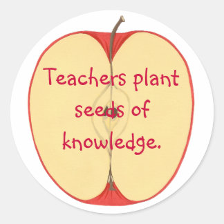 Apple, Teachers Plant Seeds of Knowledge Stickers