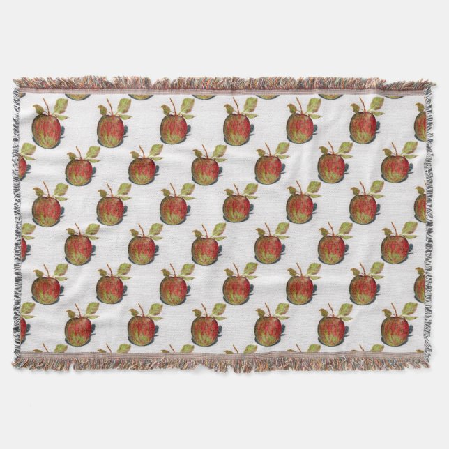 Apple Throw Blanket (Front)